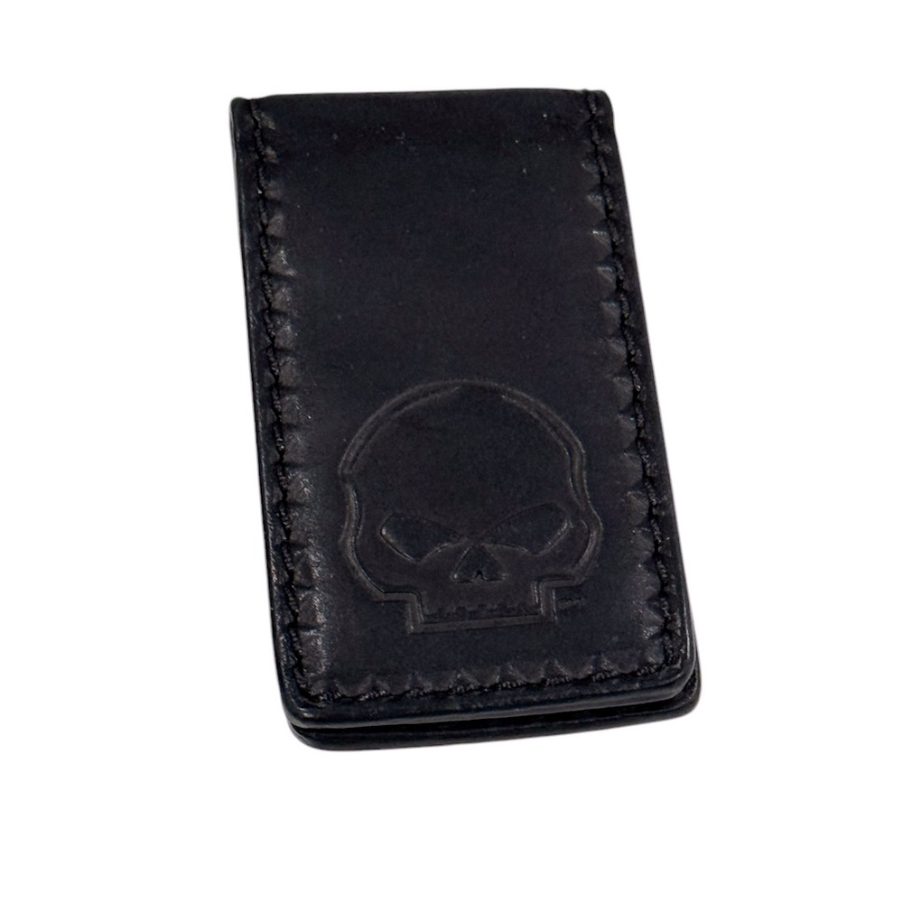 Harley-Davidson Black Skull Money Clip